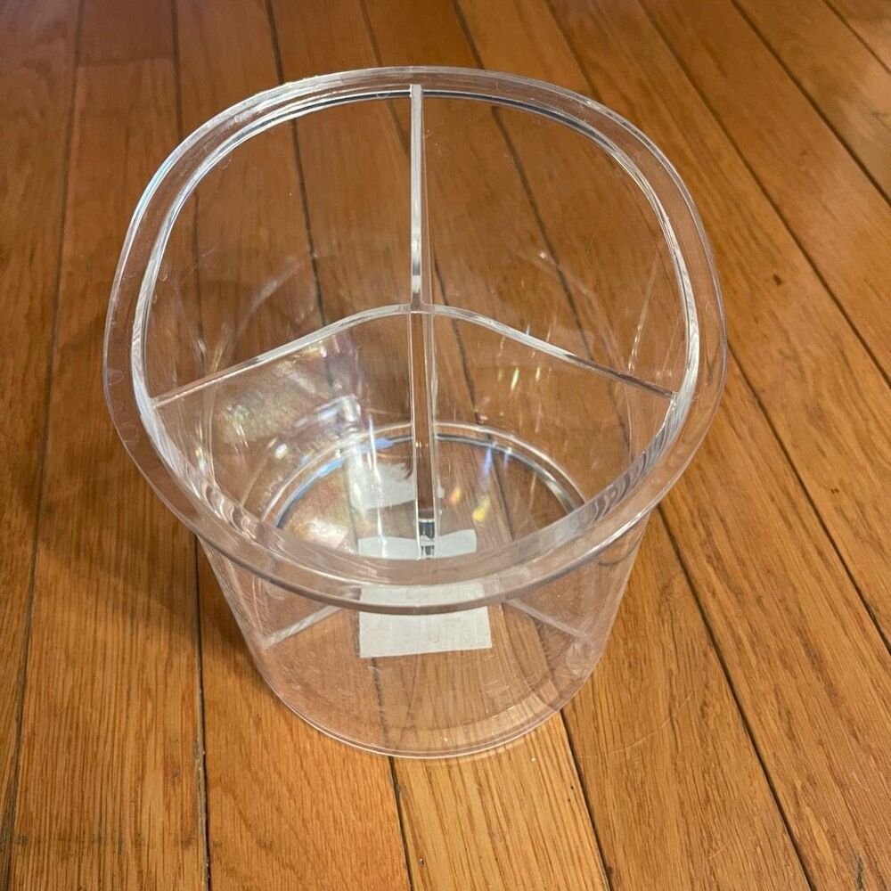 LAST CHANCE Olivia Rose Makeup/Vanity/Bathroom Plastic Organizer 3 Compartment